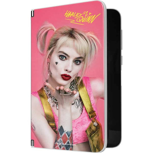 DC Comics Harley Quinn Movie Character Poster Surface Duo Skin