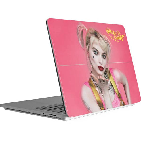DC Comics Harley Quinn Movie Character Poster Surface Laptop Studio Skin