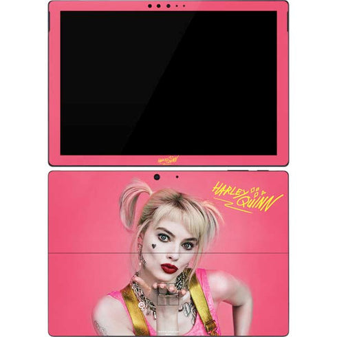 DC Comics Harley Quinn Movie Character Poster Surface Pro 7 Skin