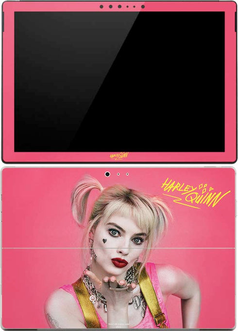 DC Comics Harley Quinn Movie Character Poster Surface Pro (2017) Skin