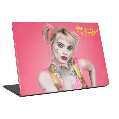 DC Comics Harley Quinn Movie Character Poster Universal Laptop 14in (11.4 x 8.2in) Skin