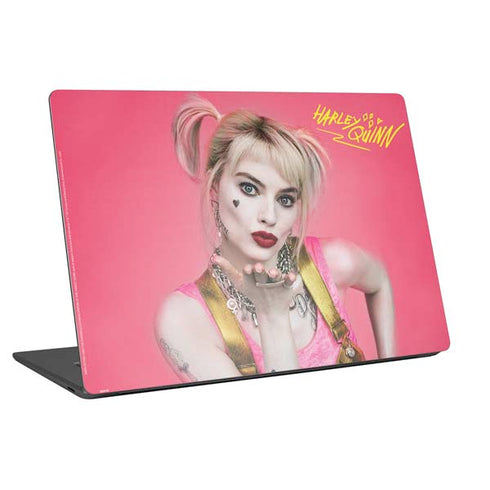 DC Comics Harley Quinn Movie Character Poster Universal Laptop 16in (13 x 9.4in) Skin