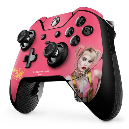 DC Comics Harley Quinn Movie Character Poster Xbox One Elite Controller Skin