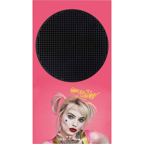 DC Comics Harley Quinn Movie Character Poster Xbox Series S Console Skin