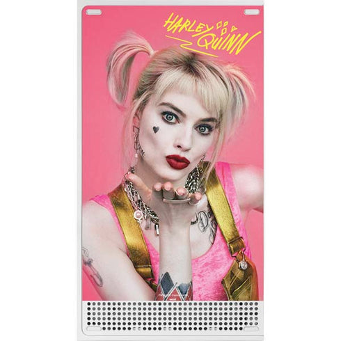 DC Comics Harley Quinn Movie Character Poster Xbox Series S Console Skin