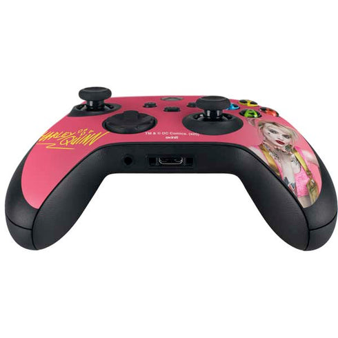 DC Comics Harley Quinn Movie Character Poster Xbox Series X Controller Skin