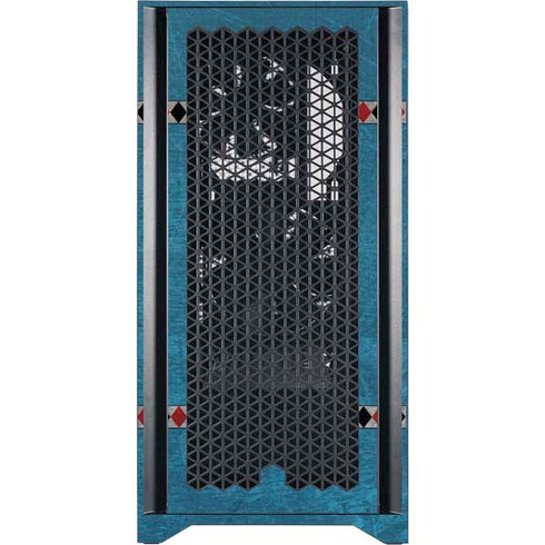 DC Comics Bombshells Harley Quinn Corsair 4000D Tempered Glass Mid-Tower ATX Case Skin