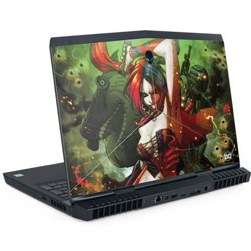 DC Comics Harley Quinn Suicide Squad Vol 1 Cover New 52 Dell Alienware Skin