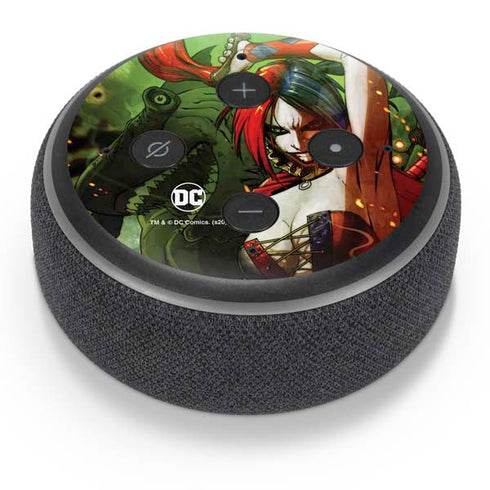 DC Comics Harley Quinn Suicide Squad Vol 1 Cover New 52 Amazon Echo Dot Skin