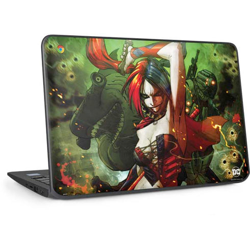 DC Comics Harley Quinn Suicide Squad Vol 1 Cover New 52 HP Chromebook Skin