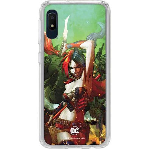DC Comics Harley Quinn Suicide Squad Vol 1 Cover New 52 Galaxy A10e Clear Case