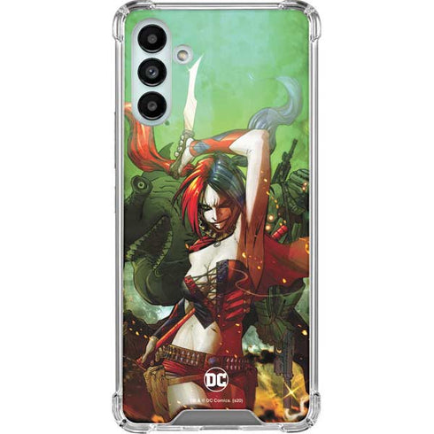 DC Comics Harley Quinn Suicide Squad Vol 1 Cover New 52 Galaxy A13 5G Clear Case
