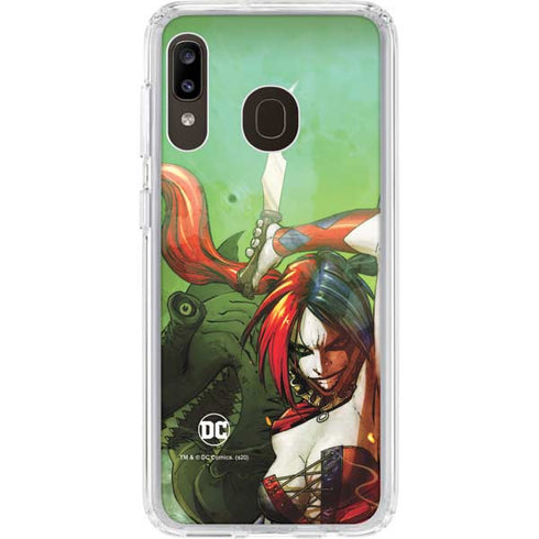 DC Comics Harley Quinn Suicide Squad Vol 1 Cover New 52 Galaxy A20 Clear Case