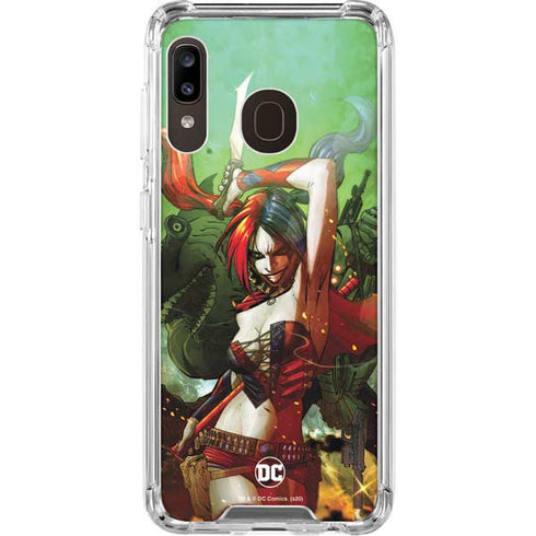 DC Comics Harley Quinn Suicide Squad Vol 1 Cover New 52 Galaxy A30 Clear Case