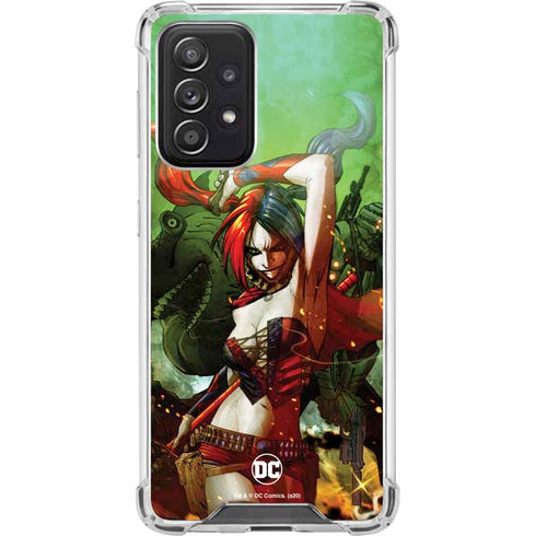 DC Comics Harley Quinn Suicide Squad Vol 1 Cover New 52 Galaxy A52 5G Clear Case
