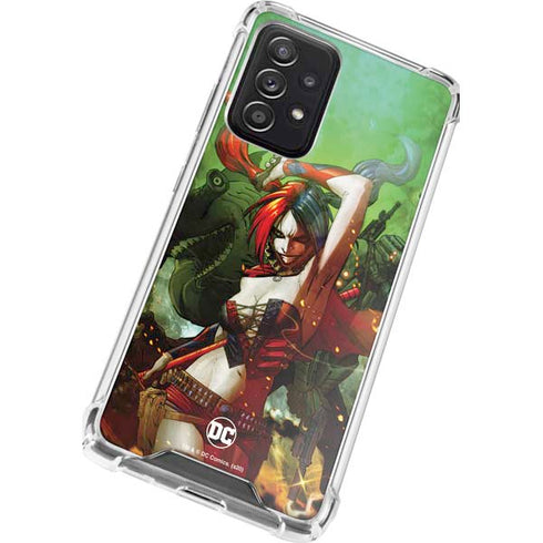 DC Comics Harley Quinn Suicide Squad Vol 1 Cover New 52 Galaxy A52 5G Clear Case