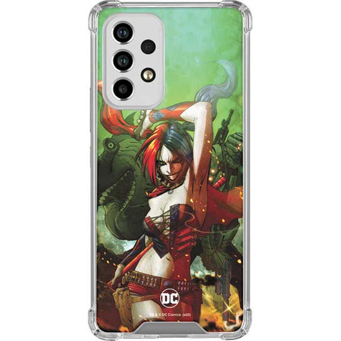 DC Comics Harley Quinn Suicide Squad Vol 1 Cover New 52 Galaxy A53 5G Clear Case