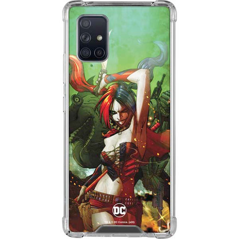DC Comics Harley Quinn Suicide Squad Vol 1 Cover New 52 Galaxy A71 5G Clear Case