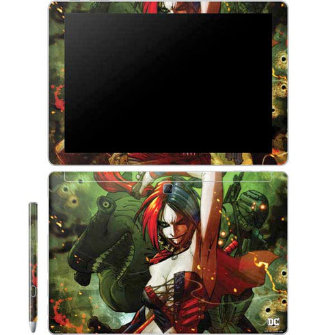 DC Comics Harley Quinn Suicide Squad Vol 1 Cover New 52 Galaxy Book 12in Skin