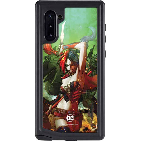 DC Comics Harley Quinn Suicide Squad Vol 1 Cover New 52 Galaxy Note 10 Waterproof Case