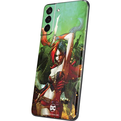 DC Comics Harley Quinn Suicide Squad Vol 1 Cover New 52 Galaxy S21 Plus 5G Skin