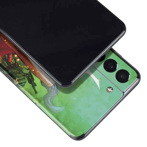 DC Comics Harley Quinn Suicide Squad Vol 1 Cover New 52 Galaxy S21 Plus 5G Skin