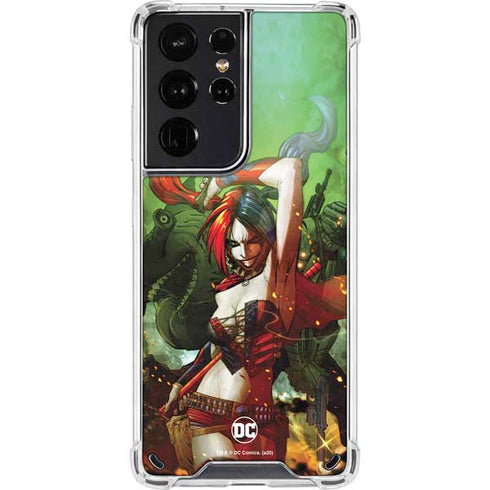 DC Comics Harley Quinn Suicide Squad Vol 1 Cover New 52 Galaxy S21 Ultra 5G Clear Case