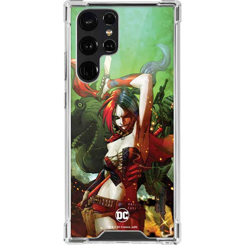 DC Comics Harley Quinn Suicide Squad Vol 1 Cover New 52 Galaxy S22 Ultra Clear Case