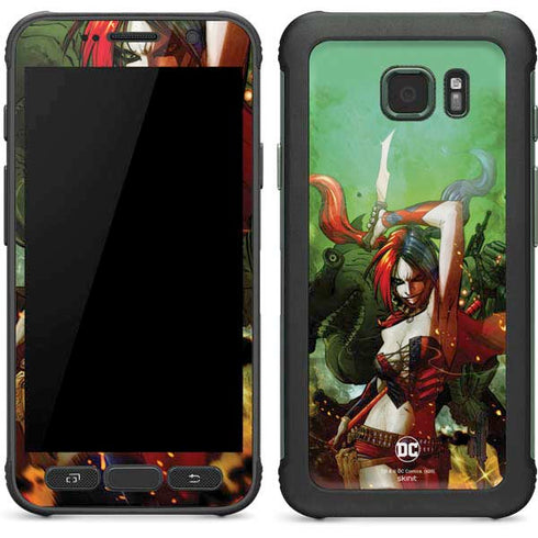 DC Comics Harley Quinn Suicide Squad Vol 1 Cover New 52 Galaxy S7 Active Skin