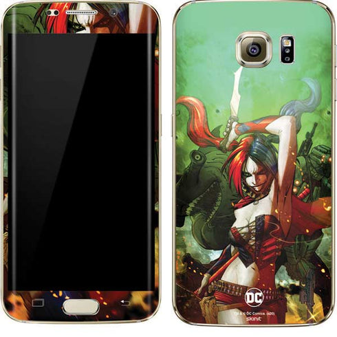 DC Comics Harley Quinn Suicide Squad Vol 1 Cover New 52 Galaxy S7 Edge Skin