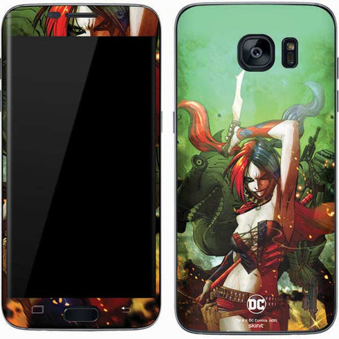 DC Comics Harley Quinn Suicide Squad Vol 1 Cover New 52 Galaxy S7 Skin