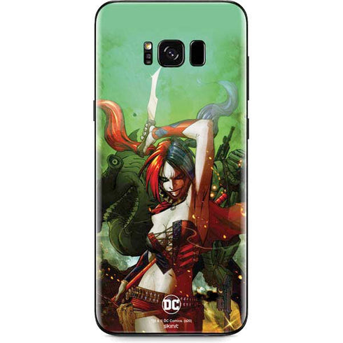DC Comics Harley Quinn Suicide Squad Vol 1 Cover New 52 Galaxy S8 Plus Skin