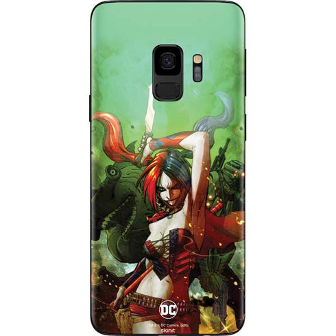 DC Comics Harley Quinn Suicide Squad Vol 1 Cover New 52 Galaxy S9 Skin