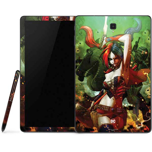 DC Comics Harley Quinn Suicide Squad Vol 1 Cover New 52 Samsung Galaxy Tab Skin