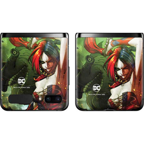 DC Comics Harley Quinn Suicide Squad Vol 1 Cover New 52 Galaxy Z Flip Skin