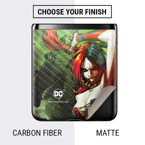 DC Comics Harley Quinn Suicide Squad Vol 1 Cover New 52 Galaxy Z Flip Skin