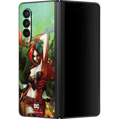 DC Comics Harley Quinn Suicide Squad Vol 1 Cover New 52 Galaxy Z Fold3 5G Skin