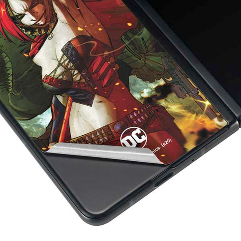 DC Comics Harley Quinn Suicide Squad Vol 1 Cover New 52 Galaxy Z Fold3 5G Skin