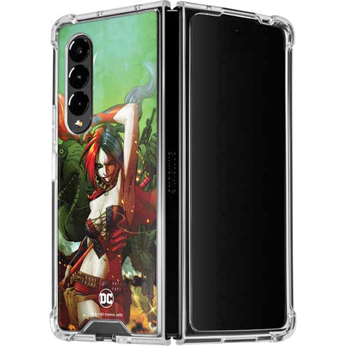 DC Comics Harley Quinn Suicide Squad Vol 1 Cover New 52 Galaxy Z Fold4 5G Clear Case