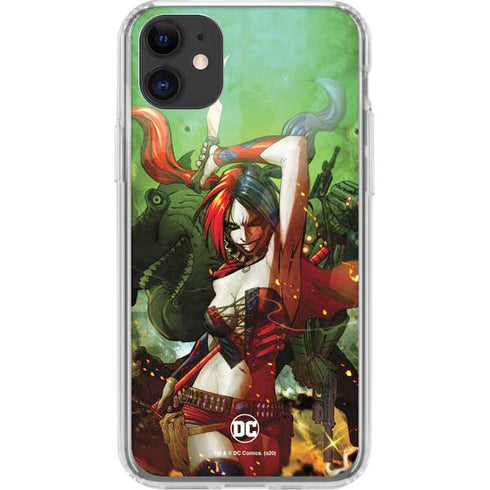 DC Comics Harley Quinn Suicide Squad Vol 1 Cover New 52 iPhone 11 Clear Case
