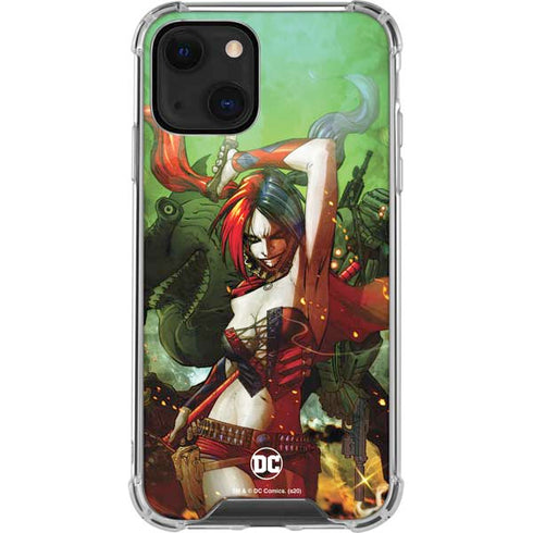 DC Comics Harley Quinn Suicide Squad Vol 1 Cover New 52 iPhone 14 Clear Case