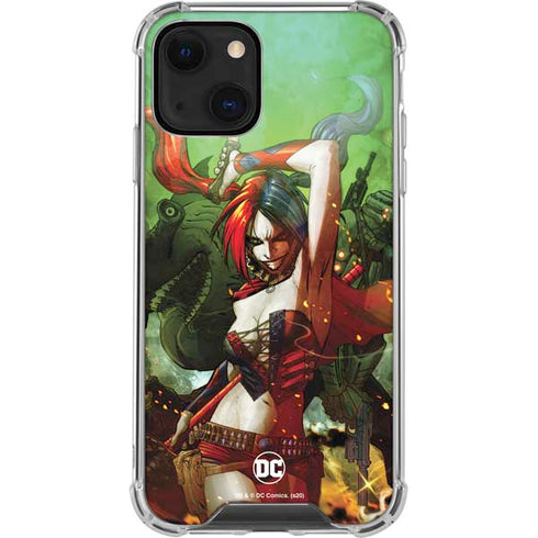 DC Comics Harley Quinn Suicide Squad Vol 1 Cover New 52 iPhone 14 Plus Clear Case