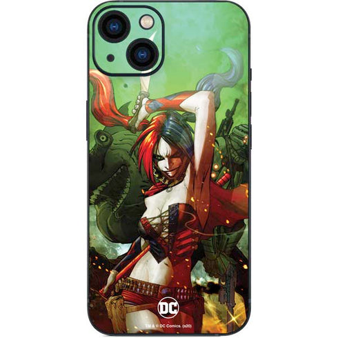 DC Comics Harley Quinn Suicide Squad Vol 1 Cover New 52 iPhone 14 Plus Skin