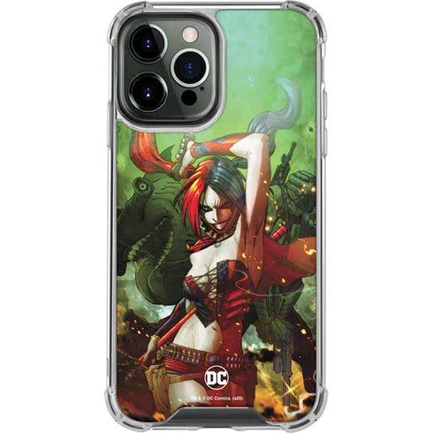 DC Comics Harley Quinn Suicide Squad Vol 1 Cover New 52 iPhone 14 Pro Max Clear Case