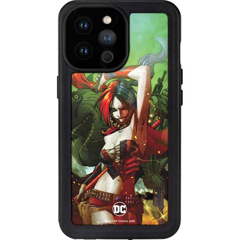 DC Comics Harley Quinn Suicide Squad Vol 1 Cover New 52 iPhone 14 Pro Max Waterproof Case