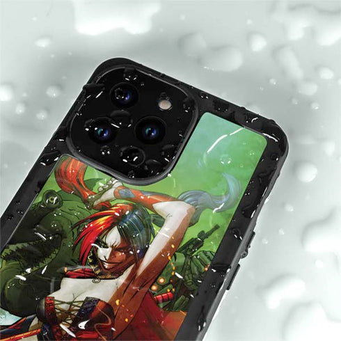 DC Comics Harley Quinn Suicide Squad Vol 1 Cover New 52 iPhone 14 Pro Max Waterproof Case