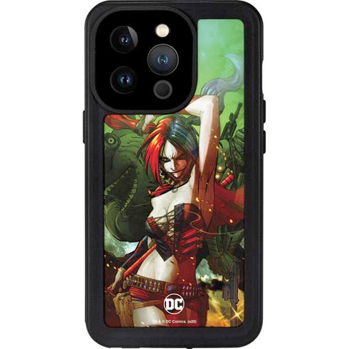 DC Comics Harley Quinn Suicide Squad Vol 1 Cover New 52 iPhone 14 Pro Waterproof Case