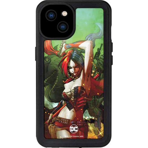 DC Comics Harley Quinn Suicide Squad Vol 1 Cover New 52 iPhone 15 Plus Waterproof Case