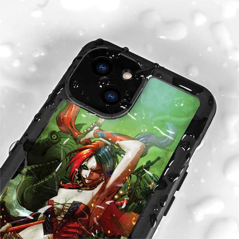 DC Comics Harley Quinn Suicide Squad Vol 1 Cover New 52 iPhone 15 Plus Waterproof Case