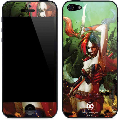 DC Comics Harley Quinn Suicide Squad Vol 1 Cover New 52 iPhone 5/5s/5SE Skin